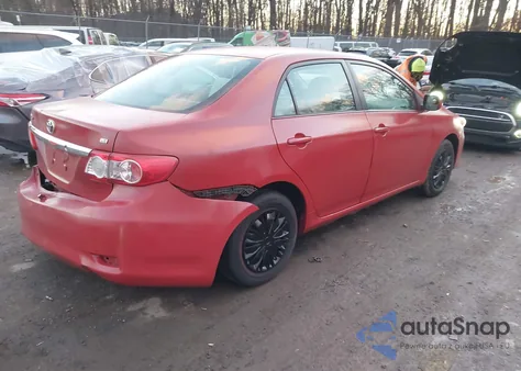 2011 Toyota Corolla Le from USA, damaged, VIN JTDBU4EE6B9127438